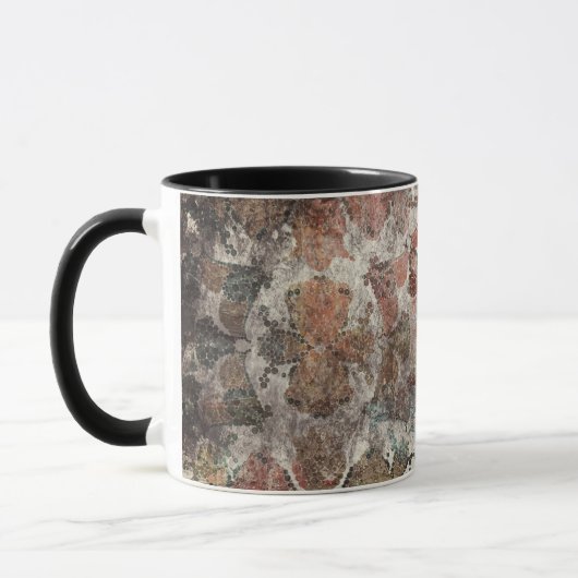 Antiek Grunge  Oud handgemaakt woltapijt Sh Mok (Links)