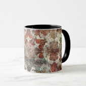 Antiek Grunge  Oud handgemaakt woltapijt Sh Mok (Voorkant rechts)