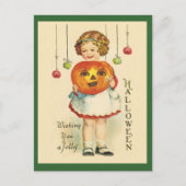 -Antiek Halloween Design Briefkaart JOL (Voorkant)