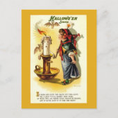 Antiek /  Halloween Fortune Briefkaart (Voorkant)