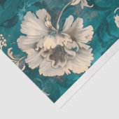 Antiek Halloween Gothic Skeleton Skull Decoupage Tissuepapier (Detail)