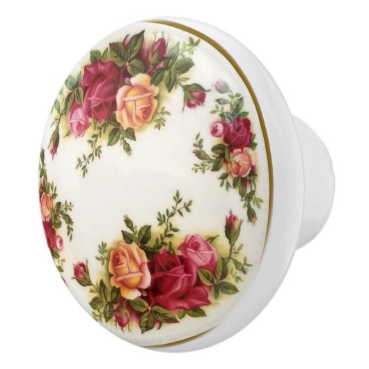 Antiek handbeschilderde liften China keramische kn Keramische Knop (Rechts)