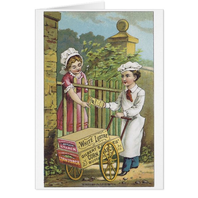 Antiek  handelskaartkaarten, Posters (Voorkant)