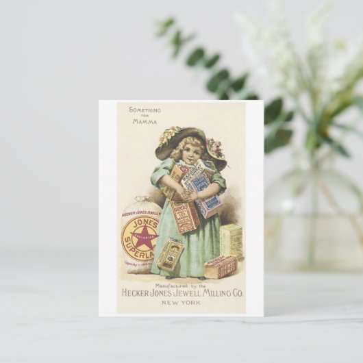 Antiek  handelskaartkaarten, Posters Briefkaart (Staand voorkant)