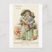 Antiek  handelskaartkaarten, Posters Briefkaart (Voorkant)