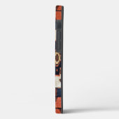 Antiek handgeweven Oosterse tapijtkruisdiamant Case-Mate iPhone Case (Achterkant / Links)