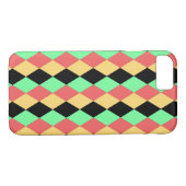 Antiek Harlequin Case-Mate iPhone Case (Achterkant (Horizontaal))
