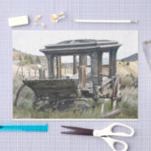 Antiek Hearst Western de Ontvlechtingspapier van d Tissuepapier (Craft)