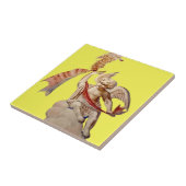 Antiek hemelengel tegeltje (Zijkant)