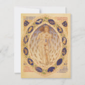 Antiek hemelse zodiakkaart,  astrologie (Voorkant)