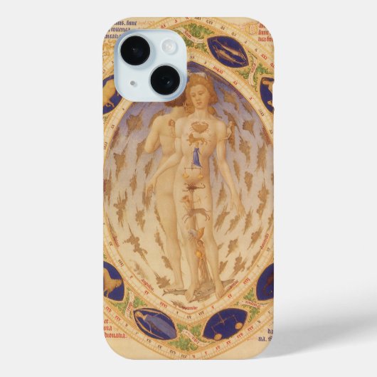 Antiek hemelse zodiakkaart, astrologie Case-Mate iPhone case (Achterkant)
