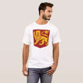 Antiek Heraldisch Leeuwontwerp T-shirt (Voorkant volledig)