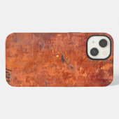 Antiek het boekdekking van het Leer iPhone Hoesje (Achterkant horizontaal)