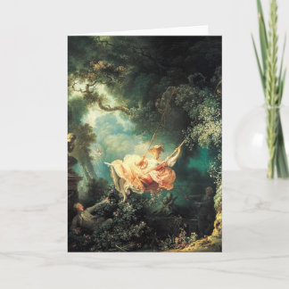 Antiek het schilderen Wenskaarten 46 Kaart