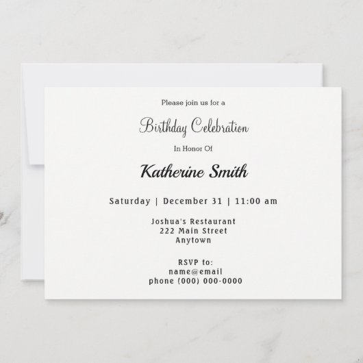 Antiek High Wheel Fiets Verjaardag Kaart (Achterkant)