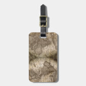 Antiek historisch historisch historisch erfgoed va bagagelabel (Voorkant verticaal)