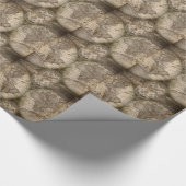 Antiek historisch historisch historisch erfgoed va cadeaupapier (Hoek)