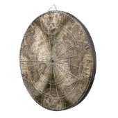 Antiek historisch historisch historisch erfgoed va dartbord (Voorkant Rechts)