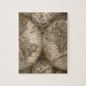 Antiek historisch historisch historisch erfgoed va legpuzzel (Verticaal)