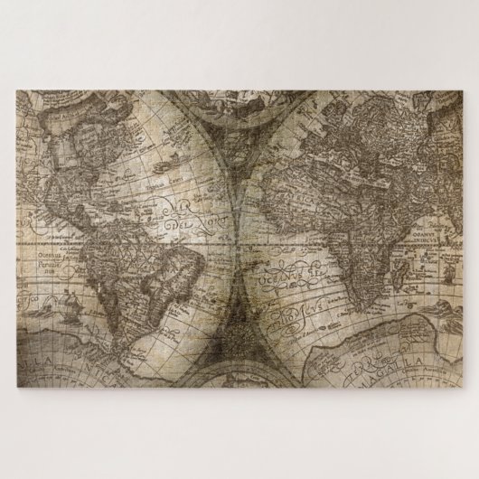 Antiek historisch historisch historisch erfgoed va legpuzzel (Horizontaal)