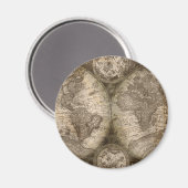 Antiek historisch historisch historisch erfgoed va magneet (Voorkant / Achterkant)