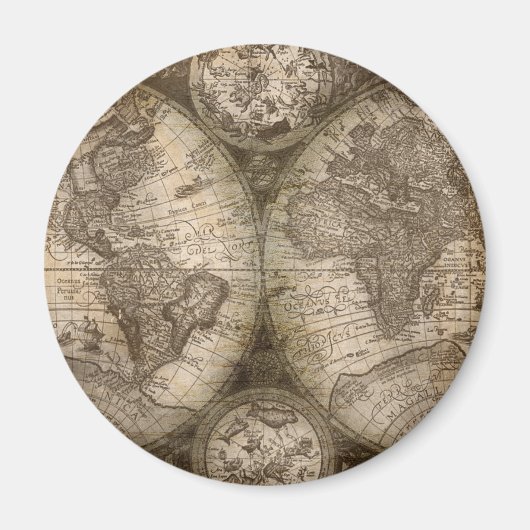 Antiek historisch historisch historisch erfgoed va magneet (Voorkant)