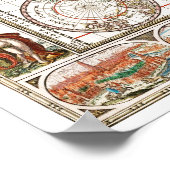 Antiek historisch historisch historisch erfgoed va poster (Hoek)