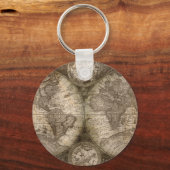 Antiek historisch historisch historisch erfgoed va sleutelhanger (Voorkant)