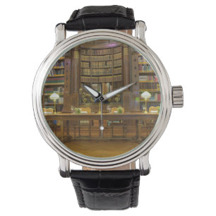 Antiek historische bibliotheek horloge