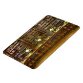 Antiek historische bibliotheek magneet (Linkerzijde)