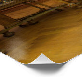 Antiek historische bibliotheek perfect poster (Hoek)