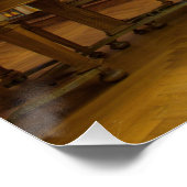 Antiek historische bibliotheek poster (Hoek)