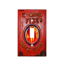 Antiek Hoesje bord brandalarmpaneel, hot-Gift!