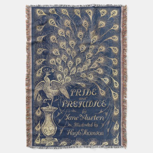 Antiek Hoesje, geweven bruin Deken (Voorkant Verticaal)