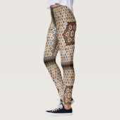 Antiek Honeycomb Quilt Pattern - Folk Art Crafty Leggings (Links)