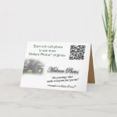 antiek houten dakspaander - elke gelegenheid aanpa kaart (Achterkant)