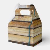 Antiek houten houten houten houten latten bedankdoosjes (Achterkant)