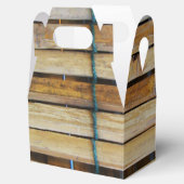 Antiek houten houten houten houten latten bedankdoosjes (Geopend)