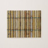 Antiek houten houten houten houten latten legpuzzel (Horizontaal)