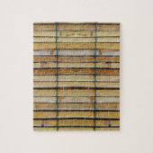 Antiek houten houten houten houten latten legpuzzel (Verticaal)