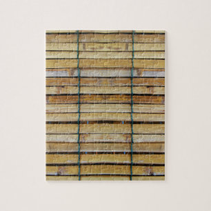 Antiek houten houten houten houten latten legpuzzel