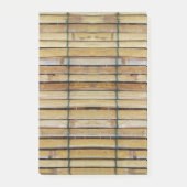 Antiek houten houten houten houten latten post-it® notes (Voorkant)