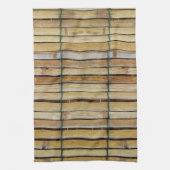 Antiek houten houten houten houten latten theedoek (Verticaal)