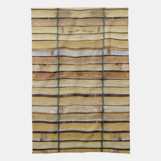 Antiek houten houten houten houten latten theedoek (Verticaal)