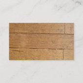 Antiek houten vloer - Fir Visitekaartje (Achterkant)