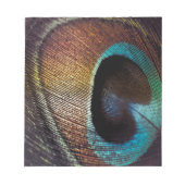 Antiek Hues Peacock Feather Eye Notitieblok (Voorkant)