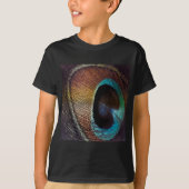 Antiek Hues Peacock Feather Eye T-shirt (Voorkant)