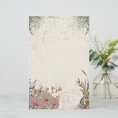 Antiek huwelijk Briefpapier (Staand voorkant)