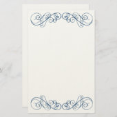 Antiek huwelijk briefpapier (Voorkant / Achterkant)