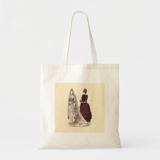 Antiek huwelijk tote bag (Voorkant)